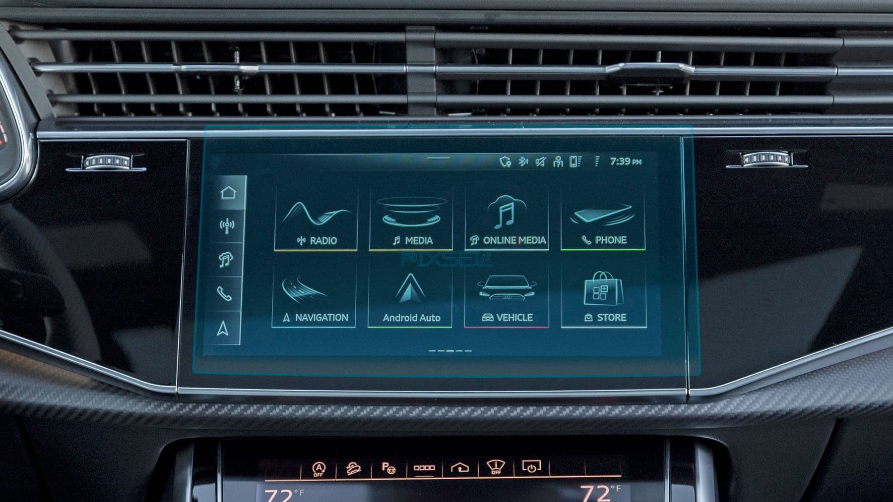 Захисне скло  на монітор AUDI Q7 / SQ7 / RSQ7 - 11.3“ 2024 -