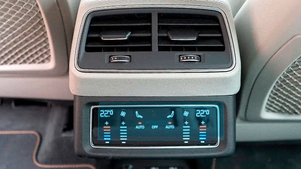 Захисне скло  на задній клімат AUDI Q8 E-Tron - 6.6“ 2022 - 2025