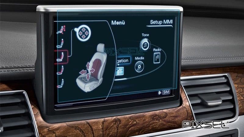 Захисне скло  на монітор AUDI A8 / S8 - 7.7“ 2014 - 2017