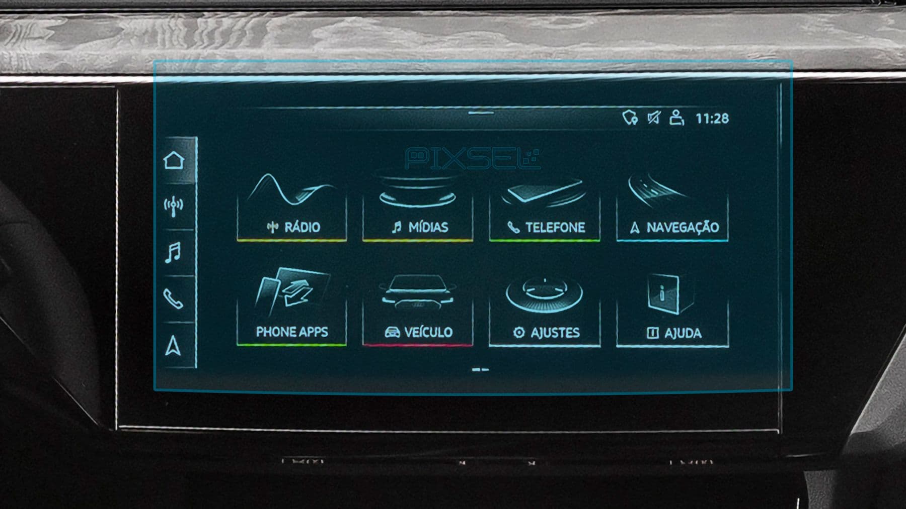 Захисне скло  на монітор AUDI Q8 E-Tron - 11.3“ 2022 - 2025