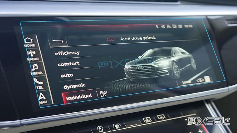 Захисне скло  на монітор AUDI A8 / S8 - 12.1“ 2023 -