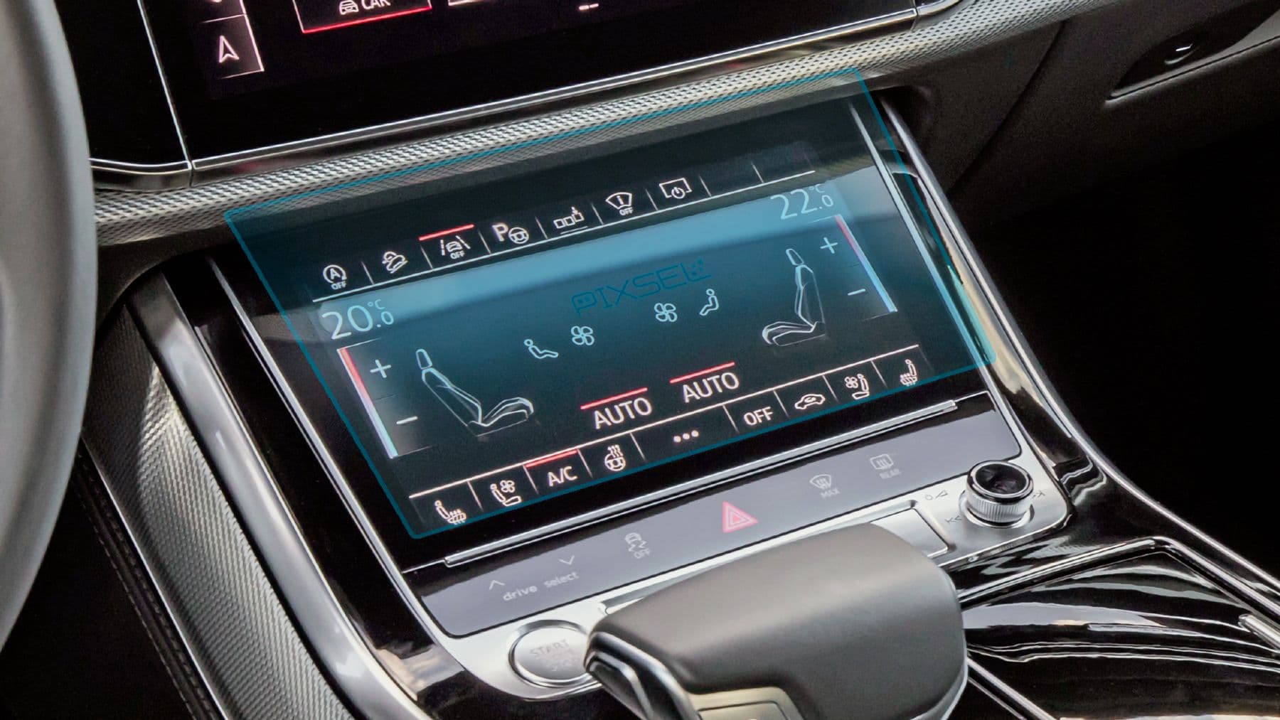Захисне скло  на клімат AUDI Q8 / SQ8 / RSQ8 - 10.2“ 2023 -